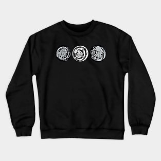 Circle Octopus Group (horizontal) Crewneck Sweatshirt